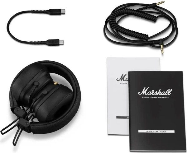 Купить Беспроводные наушники Marshall Major V Black 1006832-7.jpg